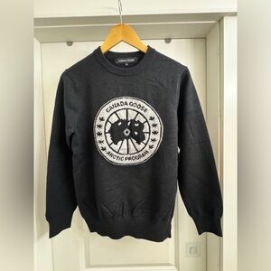 Canada Goose Men's Charcoal Crewneck Sweater